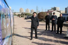 长春市市级离退休领导调研二道区重点项目图片