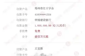 王宝强为河南捐款100万元 爱心涟漪带动企业家慷慨解囊图片