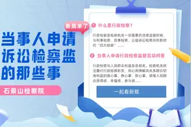 【图解-新规来了】检察官跟您聊聊当事人申请行政诉讼检察监督的那些事图片