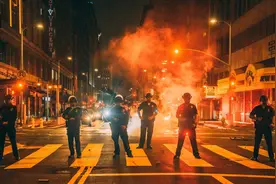 美国议员心狠手辣：立刻调动陆军一半兵力，一个晚上结束暴乱图片