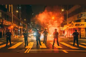 美国议员心狠手辣：立刻调动陆军一半兵力，一个晚上结束暴乱图片