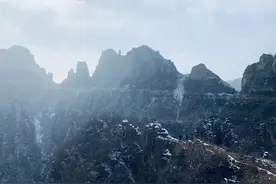 郑州驴友团徒步冰雪王莽岭图片