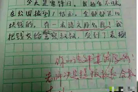 孩子作文编过的3个梗，几乎每个孩子都写过，网友：我都用滥了图片