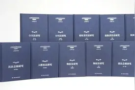 王利明教授专著《民法学研究系列》获第八届中国软科学奖特别奖图片