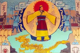 上古传说：黄帝乘龙升天，成为神话中唯一一个乘龙成仙的人图片