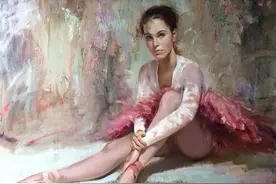 乌克兰女画家艾琳·谢里作品欣赏，用极美的线条展现惊艳与脱俗图片