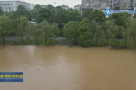 洪峰从湘江株洲段过境 预计株洲站明天下午退出警戒水位图片