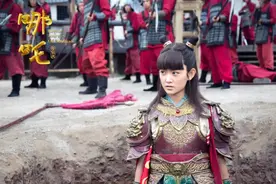 蒋依依新剧《哪吒降妖记》开播，造型天雷滚滚，演技更是跑偏了图片