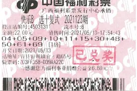 广西快乐8游戏5500万大奖得主现身领奖图片