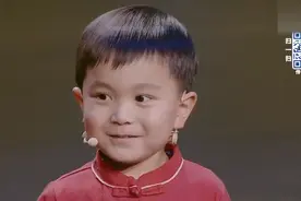 挑战：年龄最小的参赛者，五岁萌娃挑战三字猜唐诗，堪称神童图片