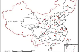 适宜于初高生假期做的——中国地理填图练习图片