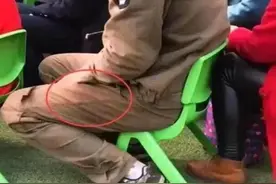 宝爸穿“工作服”开家长会，引其他家长指指点点，网友：三观碎了图片