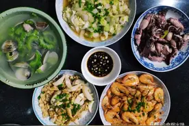 老公招待小舅子，煮5道菜花不到100元，网友：“抠”得有道理图片