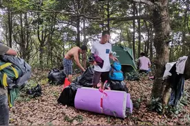小梧桐山林中惊险飞线走私！5名嫌疑人已被警方控制图片