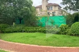 上海一别墅屋后挖出6米深坑 业主居然是为了做防水？物业责令恢复图片