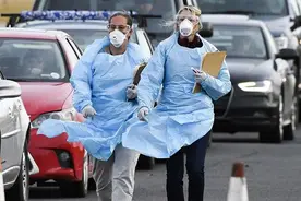 美国研究机构街头随机测试新冠病毒，三分之一路人都是阳性图片