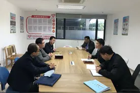市无线电监测站前来中心对接2022年亚运会改造相关工作图片