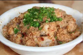 粉蒸排骨加三七，是健康的味道图片