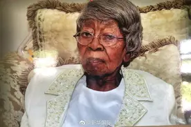 最长寿美国人去世，享年115岁，曾谈长寿秘诀图片