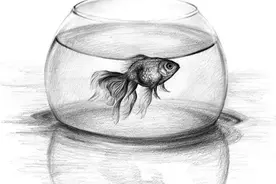 超简单素描风景画图片