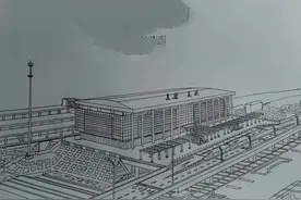 巢湖旁的高铁站点盘点图片