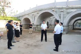 隽新阳到沂州古城现场办公并带队到莒县莒国古城考察图片