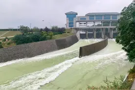 紧急！淄博这座大型水库泄水！请勿在附近逗留图片