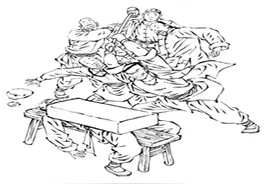 民间故事：胸口碎大石图片