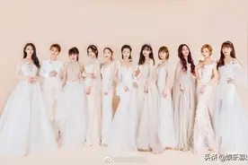 火箭少女婚纱闺蜜照超惊艳！有仙气撩人的，也有气场全开的图片