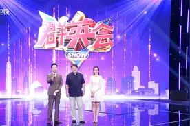 「群英会」大力合作盛伟说相声，展示表演功底图片