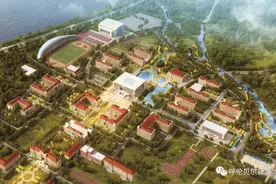 扎兰屯职业学院校区综合建设项目主体竣工，将于9月10日投入使用图片