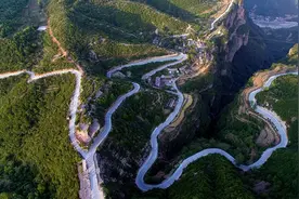 五一自驾穿越太行山的8种姿势，看到最后拍案叫绝图片