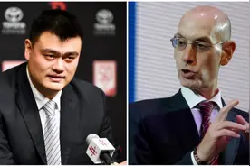 抄袭CBA改革？NBA新赛制引争议，肖华强行模仿姚明让人笑话图片