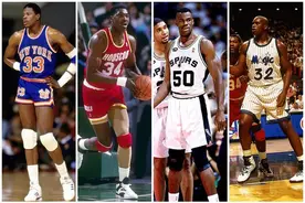 九十年代 NBA四大中锋之外的四大中锋图片