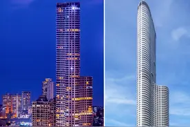 竣工于2020年的印度第一高楼——孟买世界一号图片