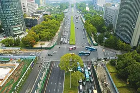 江南大道改造提升工程快速路主线部分计划11月底建成图片