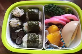 新人妈妈做日本卡通便当，给刚上幼儿园的儿子做的，回忆满满图片