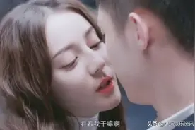 迪丽热巴眼神诱惑绝，吻戏预告中，迪丽热巴是主动的亲黄景瑜嘴巴图片