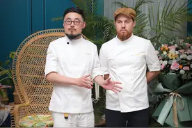高学历米其林三星大厨，在厦门最贵商场，开了家花园餐厅，真高端图片