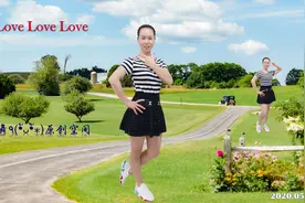 爱舞٩(ั*ᴗั⁎)原创《Love Love Love》附口令分解及背面演示图片