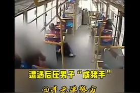 姑娘在公交车上遭遇“咸猪手” 随后发生的事大快人心！图片