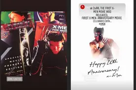 休杰克曼庆祝出演金钢狼20周年，当年霸气承诺3周练出肌肉图片