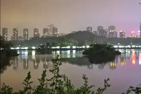 摩友骑行记之～夜游观山湖公园图片