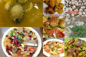 除夕夜，潮汕的年夜饭，18道，寓意圆满丰足，红红火火迎牛年到图片