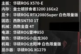 直播“一姐冯提莫”的电脑配置清单，把隔壁职业选手都“馋哭了”图片