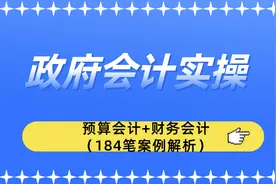 政府会计如何做账?预算及财务会计账务处理干货全在这了,共184笔图片