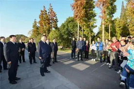 这些人见到了总书记图片