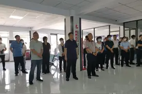 【动态】海港开发区考察团就“六位一体”社区治理体系建设来高新区学习考察图片