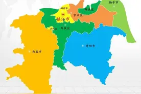 16个面积不足500平方公里的县级市，最小的仅88.6平方公里图片