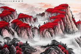 客厅挂画有讲究，鸿运当头能不能挂在家里？有什么说法？图片